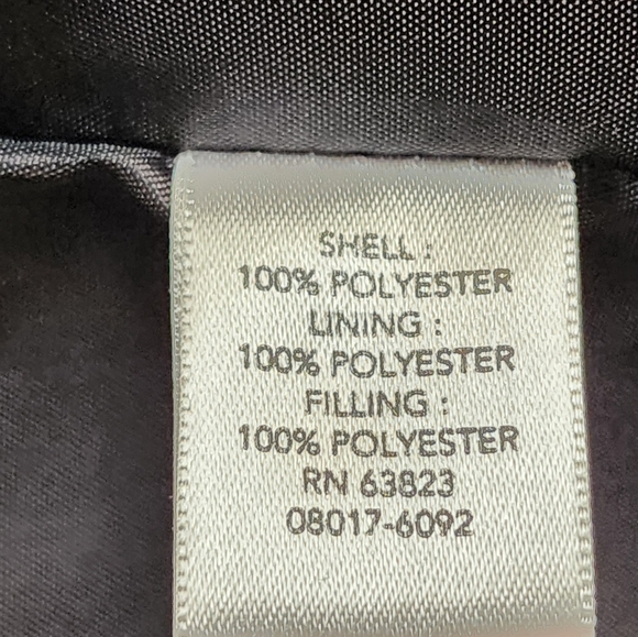 Christopher & Banks Black Quilted Vest Women's Size L - Picture 5 of 7